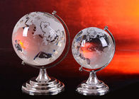 كريستال ديكورات المنزل الحرف K9 غلوب الكرة مع الرمال التفجير خريطة العالم